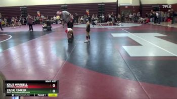 B-3 lbs Round 2 - Kruz Wardell, Immortal Athletics WC vs Zadik Riniker, East Buchanan Mat Club