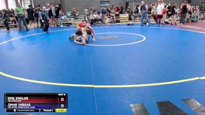 150 lbs Cons. Round 3 - Emil Engler, Washington vs Omar Vargas, Tri Cities Wrestling Club