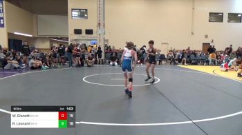 80 lbs Rr Rnd 3 - Wyatt Gianotti, Third Monkey K-8 vs Ryker Leonard, Westshore WC K-8