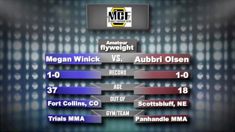 Megan Winick vs. Aubbri Olsen - MCF 14 Replay