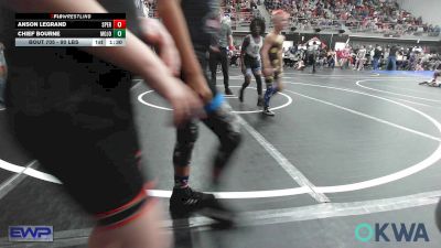 90 lbs Round Of 16 - Anson LeGrand, Sperry Wrestling Club vs Chief Bourne, Mojo Grappling Academy