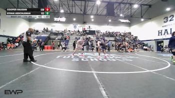 175 lbs Round Of 16 - Cooper Haughn, Coweta vs Ethan Aeschleman, Victory Christian School