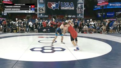 138 lbs Champ. Rd Of 128 - Braden Johnson, Wisconsin vs Zander Samargia, Alabama