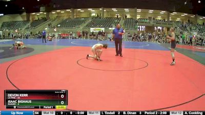 140 lbs Round 1 (4 Team) - Isaac Bighaus, Rainier vs Devon Kerr, La Pine