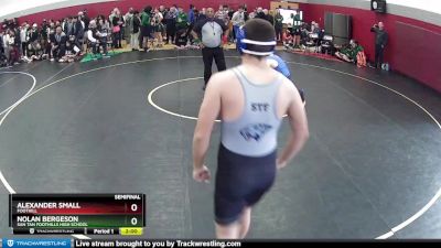 174-174 lbs Semifinal - Alexander Small, Foothill vs Nolan Bergeson, San Tan Foothills High School