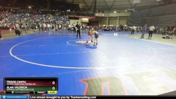 93 lbs Cons. Semi - Iilan Valencia, Damaged Ear Wrestling Club vs Travis Cantu, Victory Wrestling-Central WA