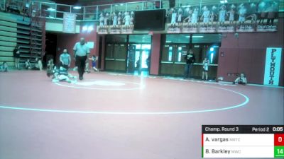 12U - 93-96 Champ. Round 3 - Kohen Madaras, Mishawaka Wrestling Club vs Cobie Rodriguez, Wawasee Wrestling Club