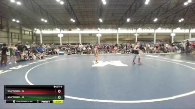 92 lbs Round 1 (3 Team) - Logan Krenz, Hawk WC vs Blake Casey, Idaho Falls / Rigby