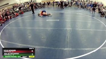 150 lbs Semis & 1st Wrestleback (8 Team) - Nolan McCarthy, Team Arizona vs Kyle Howard, Indiana Blue