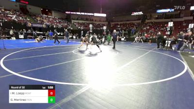 130 lbs Round Of 32 - Makynna Loepp, Montclair vs Gabriela Martinez, Pioneer Valley