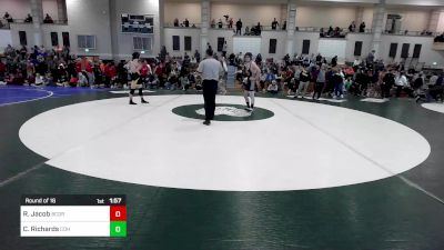 144 lbs Round Of 16 - Riley Jacob, Bristol County/Dighton Rehoboth vs Cooper Richards, Cohasset