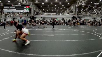 144 lbs Round 3 (8 Team) - Angelo Amelio, Wrecking Crew Blue vs James Villafana, Myland WA