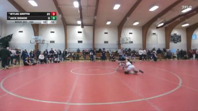 150 lbs Cons. Semi - Myles Griffin, Abington Friends School vs Jack Signor, Episcopal Academy
