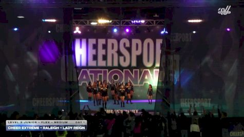 Cheer Extreme - Raleigh - Lady Reign [2026 L3 Junior - Flex - Medium Day 1] 2026 CHEERSPORT National All Star Cheerleading Championship