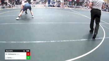 144 lbs Round Of 64 - Mario Valdespino, SoCal Grappling WC vs John Santy, El Toro