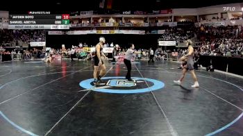 5A 145 lbs Champ. Round 1 - Amilio Ibuado, Piedra Vista vs Xzavier Salazar, Volcano Vista