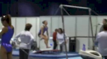 USA's Bridget Sloan & Mattie Larson Training UB 2010 Worlds