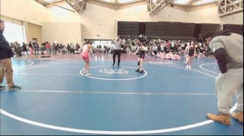 80 lbs Rr Rnd 2 - Julia Adamczyk, Cordoba Trained (Tidal Force Girls) vs Violet Engleright, NewWhale Teel - Girls