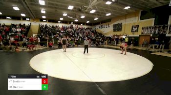 175 lbs Quarterfinal - Tyler Smith, Fairfield Prep vs Declan Kerr, Hall