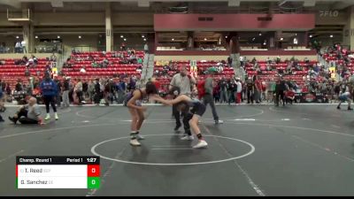 120 lbs Champ. Round 1 - Tucker Reed, South Central Punishers vs Giovanni Sanchez, Duran Elite