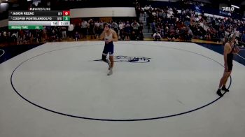 157 lbs 1st Place Match - Cooper Pontelandolfo, Nyu vs Jason Rezac, Alvernia University