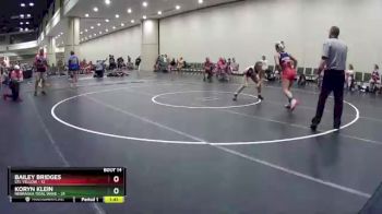 138 lbs Round 3 (10 Team) - Bailey Bridges, STL Yellow vs Koryn Klein, Nebraska Tidal Wave