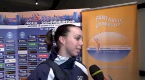 Beth Tweddle of GBR After World Team Final