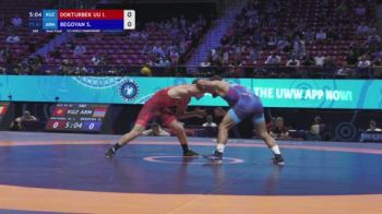 61 kg 1/2 Final - Iukhan Dokturbek Uulu, Kyrgyzstan vs Sargis Begoyan, Armenia
