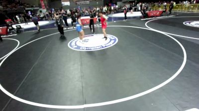 190 lbs 3rd Place Match - Zoe Brodin, San Pedro High School Wrestling vs Dania Nanez, California