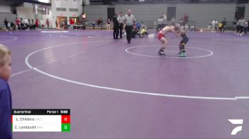 46-50 lbs Quarterfinal - Landon Childers, Delta Wrestling Club Inc. vs Cooper Lundquist, Dragon Wrestling Club