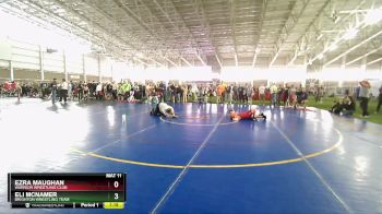 79 lbs Cons. Round 1 - Ezra Maughan, Warrior Wrestling Club vs Eli McNamer, Brighton Wrestling Team