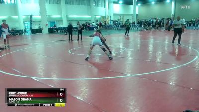 150 lbs Round 8 (10 Team) - Mason Obama, AAWA vs Eric Hodge, Somerset Academy