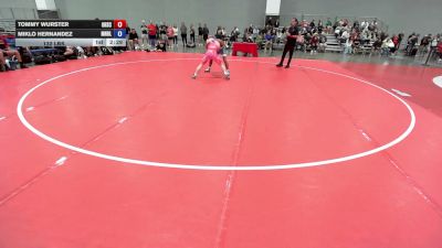 132 lbs Tommy Wurster, Ohio Scarlet FS vs Miklo Hernandez, Minnesota Blue