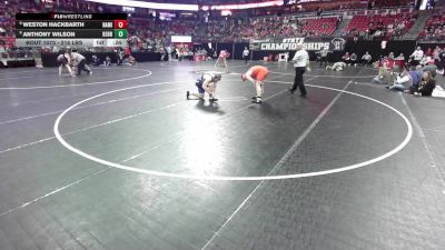 215 lbs Champ. Rd Of 16 - Zach Winnekens, Kaukauna vs Turner Doering, Brookfield Central