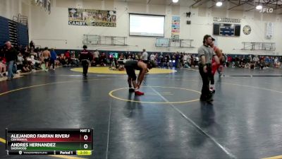 190 lbs Semifinal - Alejandro Farfan Rivera, Centennial vs Andres Hernandez, Sherwood