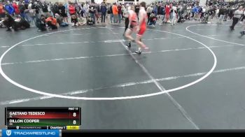 126 lbs Cons. Round 3 - Gavin Jensen, IA vs Gabriel Dahl, AZ