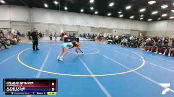 117 lbs Quarters & 1st Wb (16 Team) - Delialah Betances, Georgia Blue vs Alexis Lazar, Michigan Blue