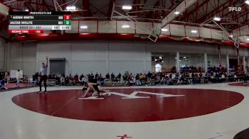 157 lbs Champ. Round 1 - Aiden Smith, Adrian vs Jacob Wolfe, Mount St. Joseph