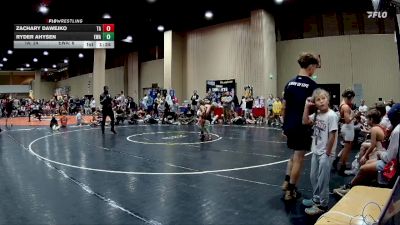70 lbs Round 6 (8 Team) - Ryder Ahysen, Eagle Wrestling Academy vs Zachary Dawejko, Team Arkansas