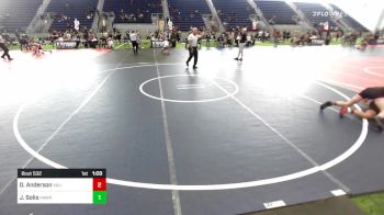 130 lbs Rr Rnd 2 - Dean Anderson, Valiant CP vs Julian Solis, Hawkeye WC