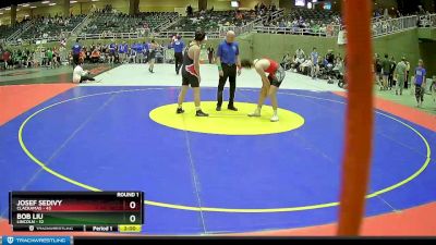 184 lbs Round 1 (4 Team) - Bob Liu, Lincoln vs Josef Sedivy, Clackamas