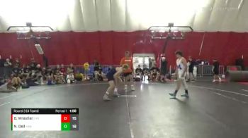 152 lbs Round 3 (4 Team) - Drafted Wrestler, Elk River B vs Nathan Dell, Waska/BBE B