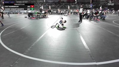 65 lbs Consi Of 16 #2 - Colt Hambrecht, Apex vs Haden Hobart-Magrys, American MMAW