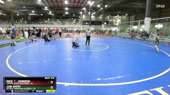 55 lbs Round 2 - Nick 🔨 Johnson, Crystal Coast Grapplers vs Cor Smith, Pit Bull Wrestling Academy