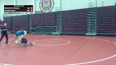 160 lbs Cons. Semi - Addison Canja, Unattached vs Elizabeth Kovacs, Big Bend Community College