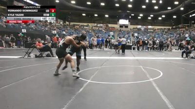 165 lbs Cons. Round 2 - Fernando Dominguez, Labette Community College vs Kyle Yazzie, Fort Hays Tech Northwest
