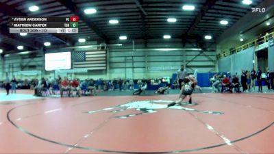 113 lbs Semifinal - Matthew Carter, Tonopah vs Ayden Anderson, Pershing County