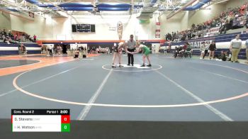 120 lbs Cons. Round 2 - Hailey Watson, Normal (University) vs Gianna Stevens, Canton