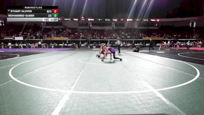 157 lbs Consi Of 16 #1 - Stuart Glover, Rutgers vs Mohammed Gaber, LSU