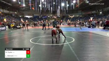 Consolation - Nolan Fouts, Top Of The Rock Wrestling Club vs Logan Sieracki, Woodland Park